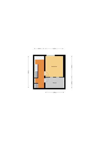 Floorplan - Dordtselaan 52C, 3073 GD Rotterdam