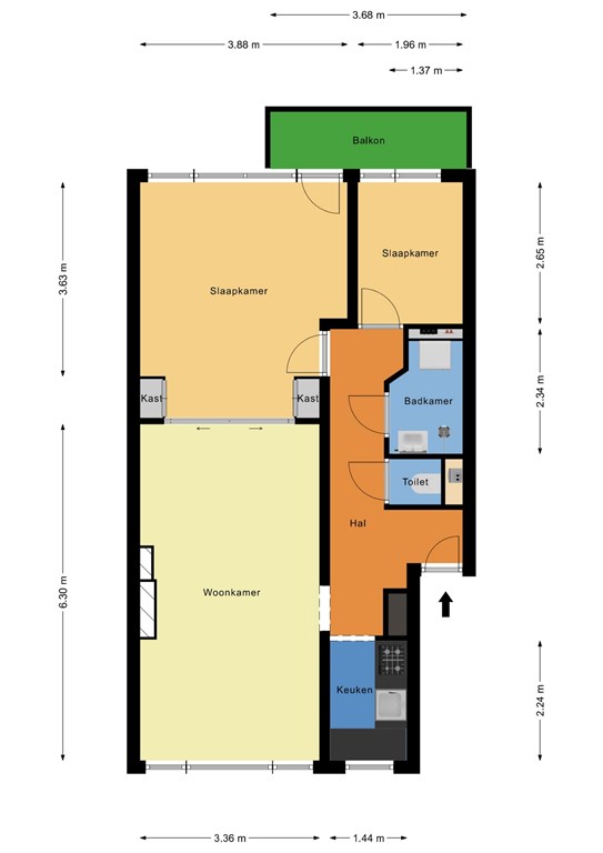 mediumsize floorplan