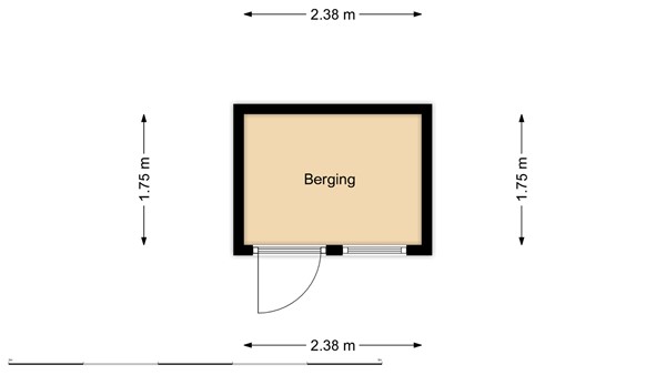 Floorplan - Sonmansstraat 42A, 3039 DK Rotterdam