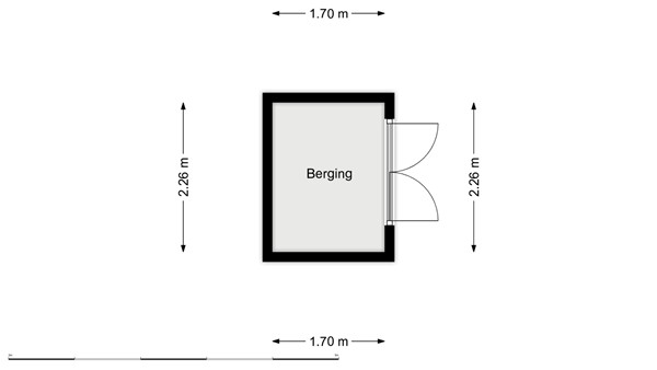 Floorplan - Walenburgerweg 93B, 3039 AE Rotterdam