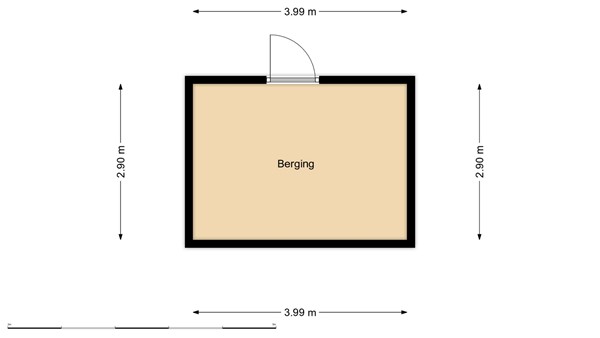 Floorplan - Schieweg 47C, 3038 AE Rotterdam