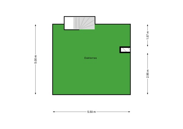 Floorplan - Nobelstraat 59B01, 3039 SH Rotterdam
