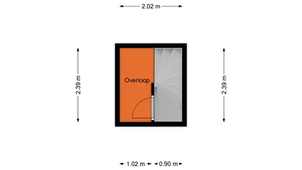 Floorplan - Geertsemastraat 11A, 3038 XA Rotterdam