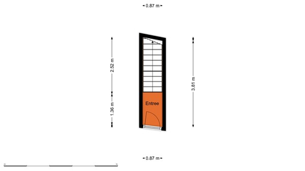 Floorplan - Stadhoudersweg 110B, 3039 CK Rotterdam
