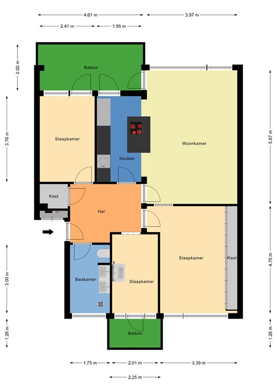 mediumsize floorplan
