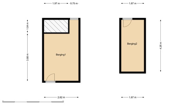 Floorplan - Witte de Withstraat 13C, 3012 BK Rotterdam