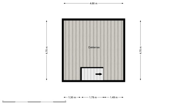 Floorplan - Schieweg 225B02, 3038 AW Rotterdam