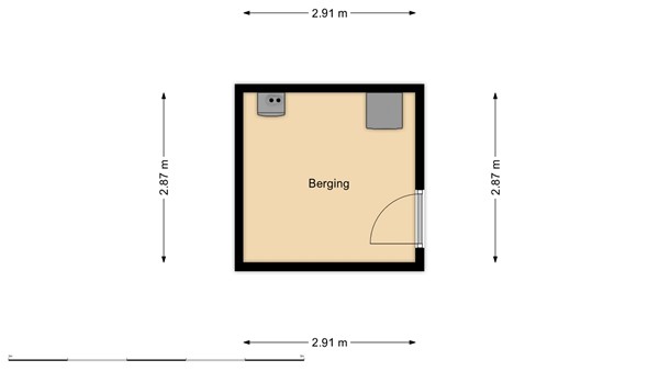 Floorplan - Scheveningsestraat 8A, 3032 RG Rotterdam