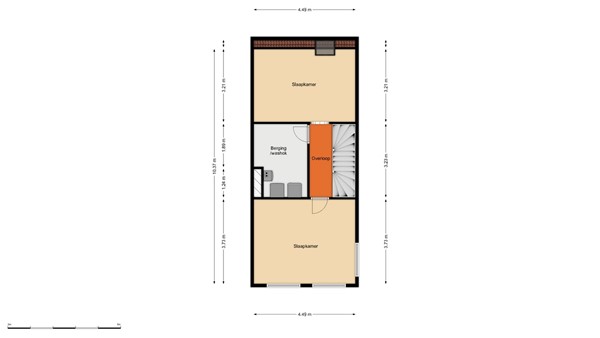 Floorplan - Wattierstraat 7, 3025 SG Rotterdam