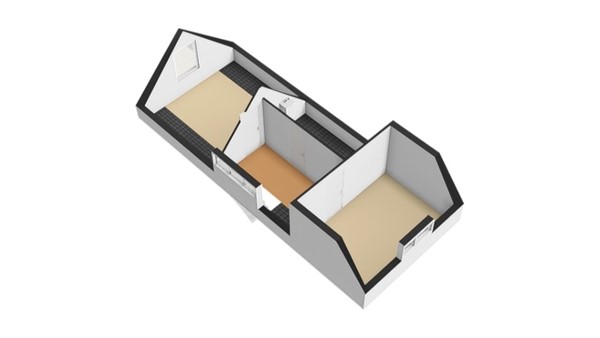 Floorplan - Schoonderloostraat 227, 3024 TT Rotterdam