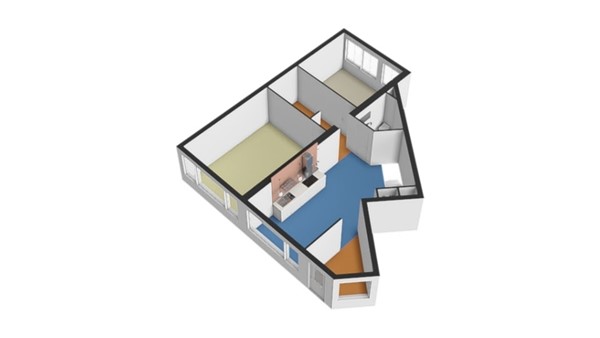 Floorplan - Havenstraat 102, 3024 TH Rotterdam