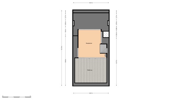 Floorplan - Mathenesserlaan 365A, 3023 GC Rotterdam