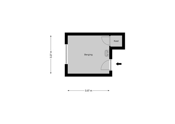 Floorplan - Coolhaven 148B03, 3024 AL Rotterdam