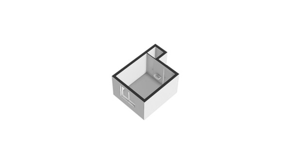 Floorplan - Coolhaven 148B03, 3024 AL Rotterdam