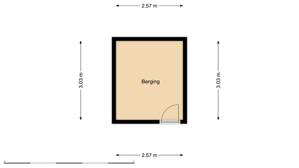 Floorplan - 3e Schansstraat 4B, 3025 XT Rotterdam