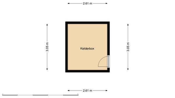 Floorplan - Gordelweg 184-02L, 3038 GG Rotterdam