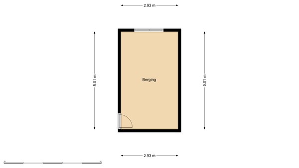 Floorplan - Stadhoudersweg 36C, 3039 CD Rotterdam