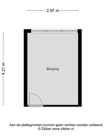 Floorplan - Zocherstraat 83, 3067 AS Rotterdam
