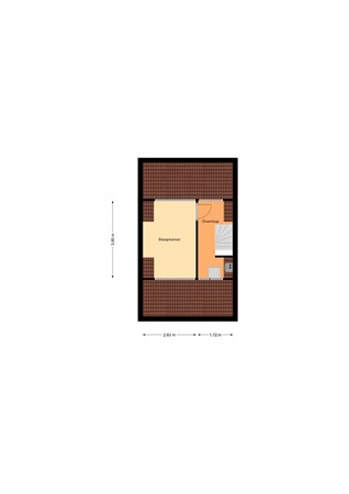 Floorplan - Vrijlandtstraat 44, 3195 VV Pernis Rotterdam