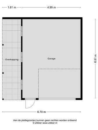 Floorplan - Burg. Garreltsweg 42, 9946 PP Woldendorp