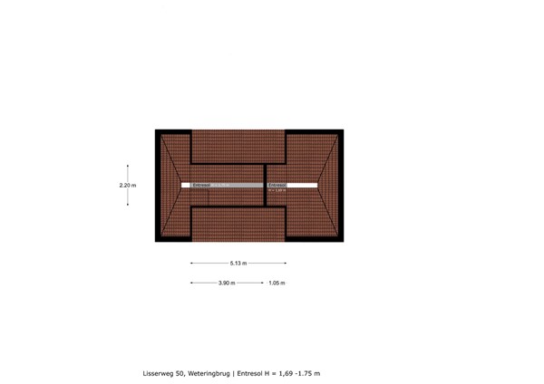 Floorplan - Lisserweg 50, 2156 LC Weteringbrug
