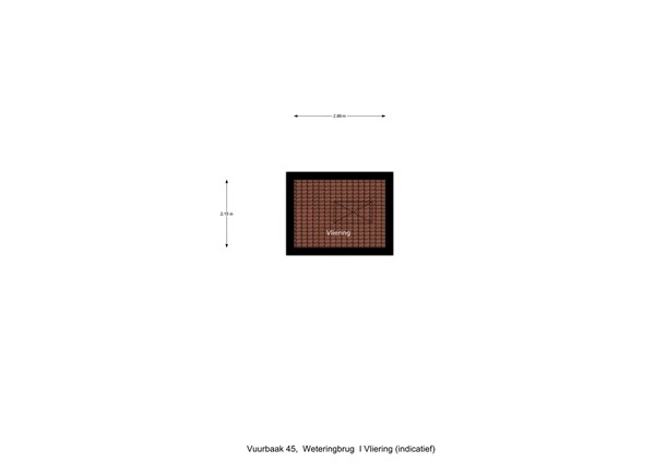 Floorplan - Vuurbaak 45, 2156 LJ Weteringbrug