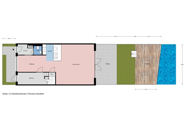 Floorplan - Robijn 13, 2371 LC Roelofarendsveen