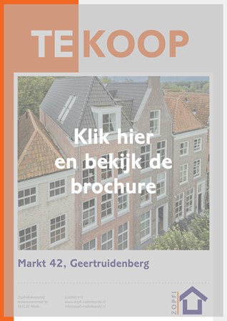 Brochure - Markt 42, 4931 BT GEERTRUIDENBERG (3) - Markt 42, 4931 BT Geertruidenberg