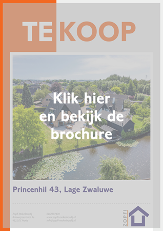 Brochure - Princenhil 43, 4926 EE LAGE ZWALUWE (3) - Princenhil 43, 4926 EE Lage Zwaluwe