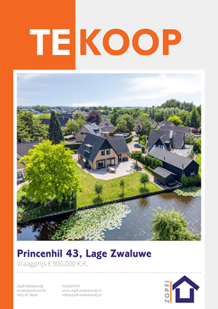 Brochure - Princenhil 43, 4926 EE LAGE ZWALUWE (2) - Princenhil 43, 4926 EE Lage Zwaluwe