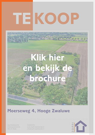 Brochure - Moerseweg 4, 4927 RK HOOGE ZWALUWE (3) - Moerseweg 4, 4927 RK Hooge Zwaluwe