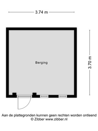 Plattegrond - Bredaseweg 50, 4901 KM Oosterhout - 176524126_1577096_breda_berging_first_design_20250906_1acf3a.jpg