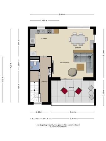 Plattegrond - Dorskarstraat 15, 4921 ZS Made - 181279384_1602322_dorsk_eerste_verdiepi_first_design_20260117_e0d5cf.jpg