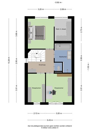 Plattegrond - Blauwborst 30, 4921 GX Made - 182883100_1631596_blauw_eerste_verdiepi_first_design_20260303_71f559.jpg