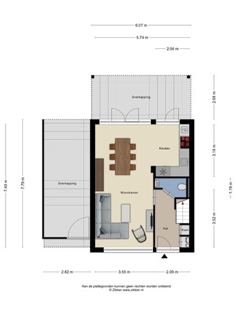 Plattegrond - Van Coehoornstraat 18, 4921 TD Made - 184445686_1641274_van_c_begane_grond_first_design_20260414_40763a.jpg