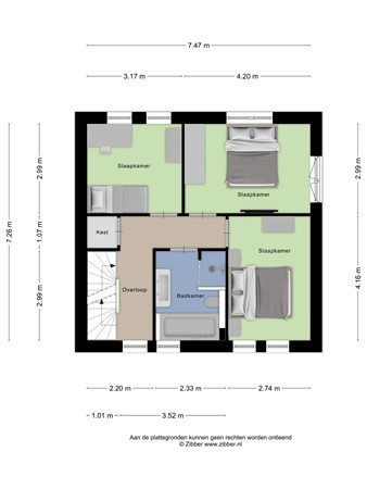 Plattegrond - De Hooimijt 38, 4921 SK Made - 184560247_1642829_de_ho_eerste_verdiepi_first_design_20260416_481810.jpg