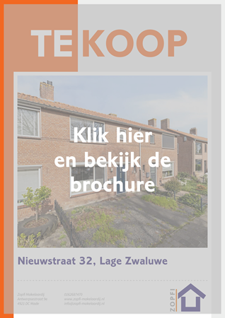 Brochure - Nieuwstraat 32, 4926 AZ LAGE ZWALUWE (3) - Nieuwstraat 32, 4926 AZ Lage Zwaluwe