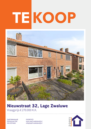 Brochure - Nieuwstraat 32, 4926 AZ LAGE ZWALUWE (3) - Nieuwstraat 32, 4926 AZ Lage Zwaluwe