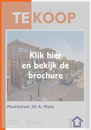 Brochure - Marktstraat 30-A, 4921 BG MADE (3) - Marktstraat 30A, 4921 BG Made