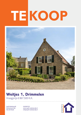 Brochure - Weitjes 1, 4924 BJ DRIMMELEN (2) - Weitjes 1, 4924 BJ Drimmelen