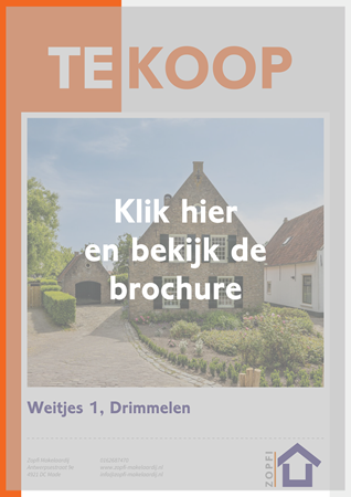 Brochure - Weitjes 1, 4924 BJ DRIMMELEN (3) - Weitjes 1, 4924 BJ Drimmelen