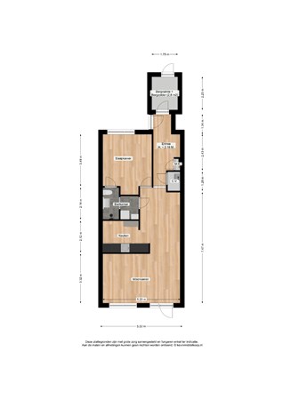 Plattegrond - Maldenhof 274, 1106 EZ Amsterdam - 158103333_maldenhof_274_a_appartement_first_design_20240529_f0df5e.jpg