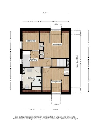 Plattegrond - Simon van Capelweg 95, 2431 AD Noorden - 172394515_simon_van_capel_verdieping_first_design_20250507_e0390b.jpg