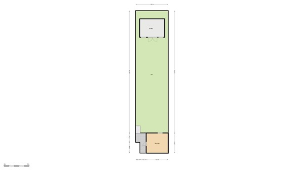 Floorplan - Hogenbanweg 116A, 3028 GV Rotterdam