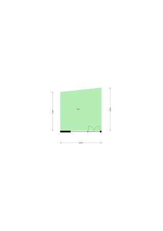 Floorplan - Schoonderloostraat 175, 3024 TT Rotterdam