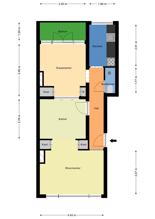 mediumsize floorplan