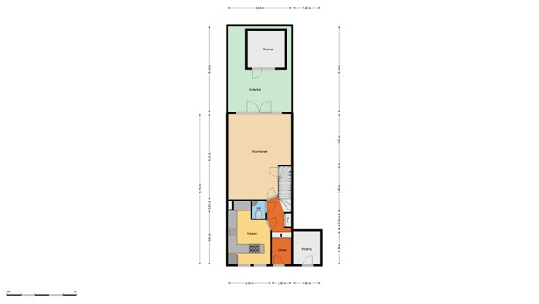 Floorplan - Wattierstraat 7, 3025 SG Rotterdam