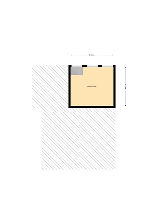 Floorplan - Rochussenstraat 129A, 3015 EJ Rotterdam