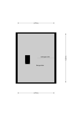 Floorplan - Letlandsestraat 6A, 3028 ED Rotterdam