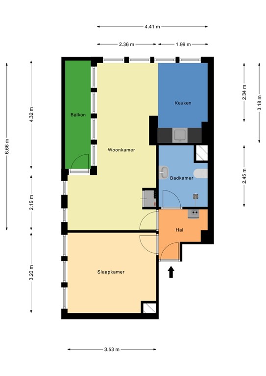mediumsize floorplan